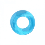 Эрекционное кольцо без рельефа №4 ROSYLAND (голубой) (Цвет: голубой)