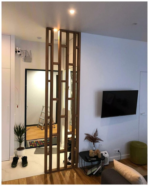 Дизайнерская перегородка из Сосны 40х80мм