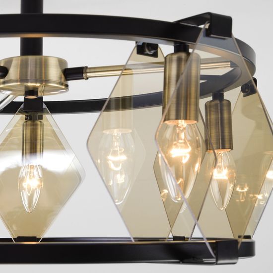 60116/5 / потолочный светильник / черный