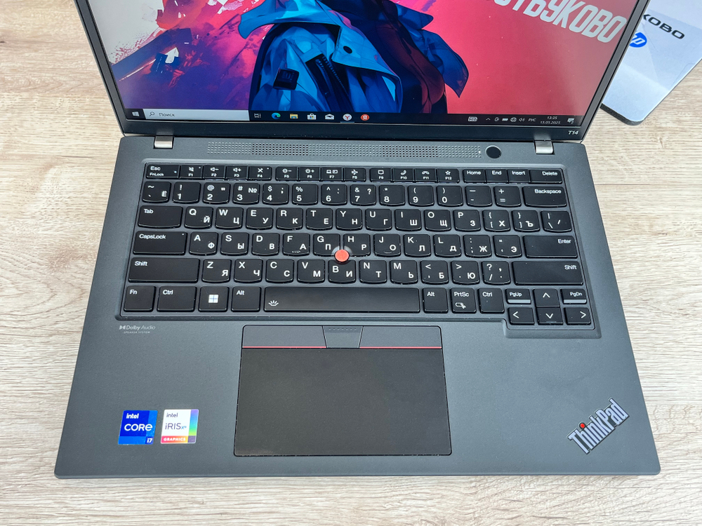 Ноутбук Lenovo ThinkPad T14 Gen3, 14" 2.2K IPS, i7-1265U, Win10 Pro