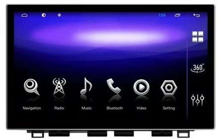 Магнитола для Toyota Tundra 2 2013-2022 - Carmedia ZH-T1306 на Android 12, 8Гб+128Гб, 4G SIM-слот, CarPlay
