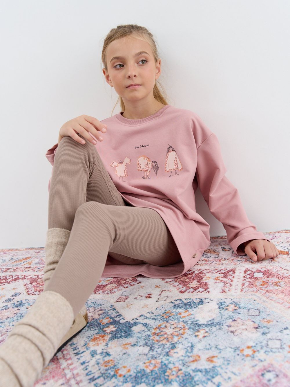 Лосины из кашкорсе "Мокко" 7+