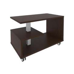 First Стол журнальный на колесах KSM-1 Венге Цаво 900*500*580