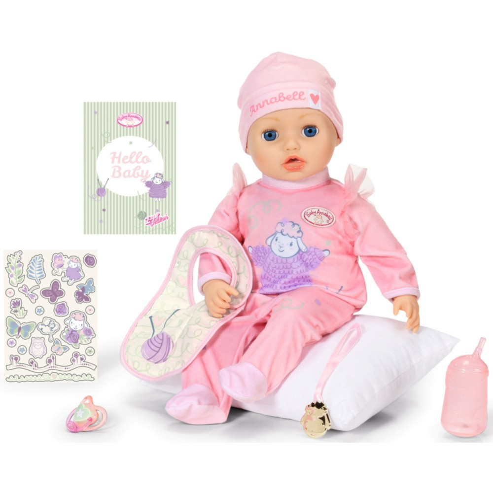 Zapf Creation 2073 706626 — Кукла Baby Annabell Active Annabell интерактивная 43 см с аксессуарами 706626 — фото 5