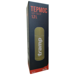 Tramp Термос Soft Touch 1.2 л, TRC-110, оливковый