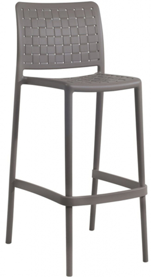 Стул пластиковый барный Fame-S Bar 75