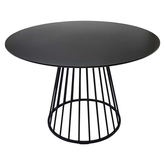 Стол Tyra, Ø110 см, черный