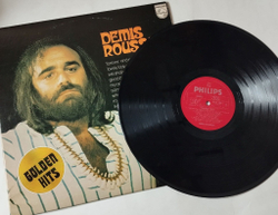 Винтажная виниловая пластинка LP Demis Roussos Golden Hits (France 1975) From Souvenirs To Souvenirs
