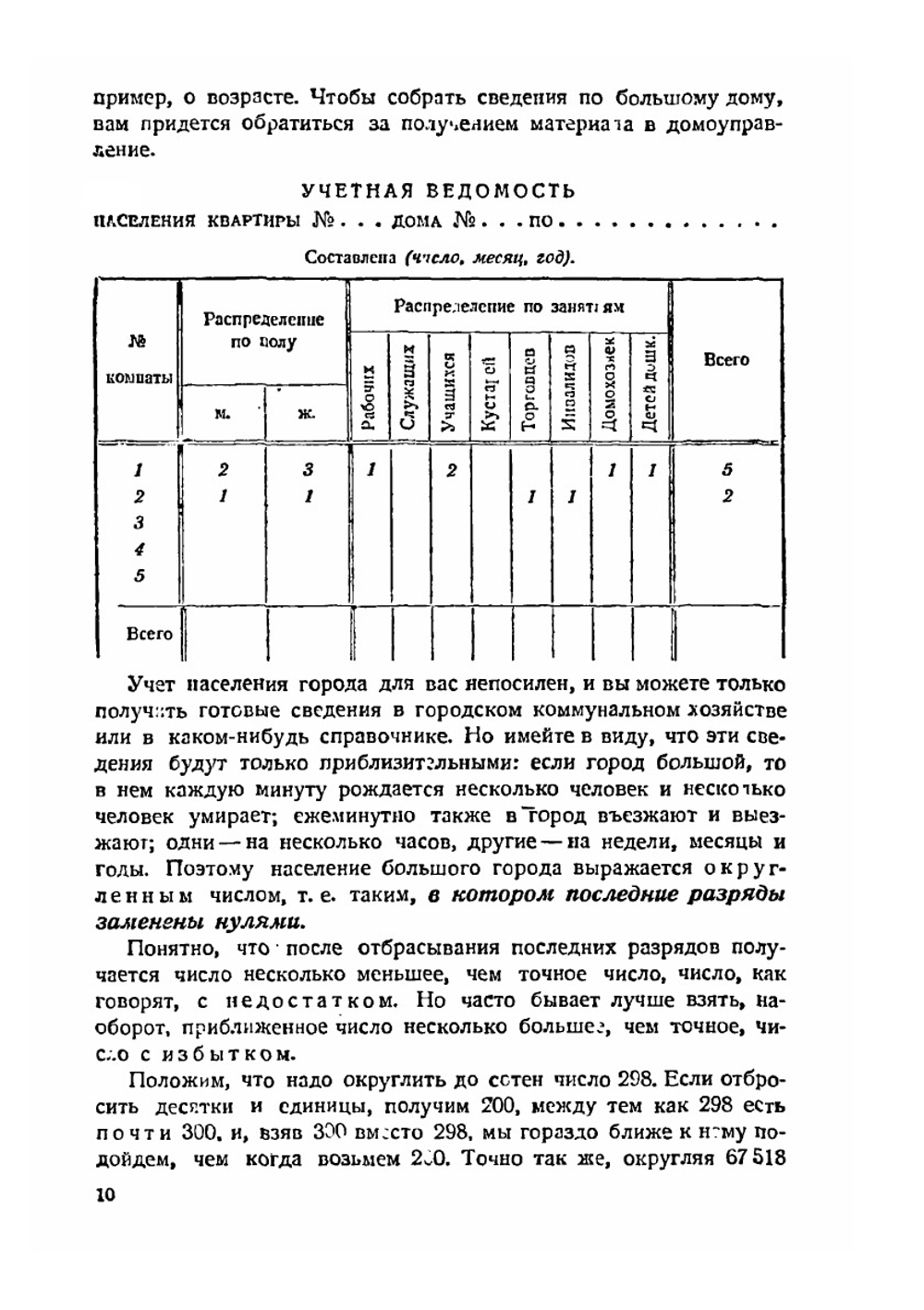 Рабочая книга по математике. Для 5-го года обучения в городской школе | М. Ф. Берг; М. А. Знаменский; Г. Н. Попов