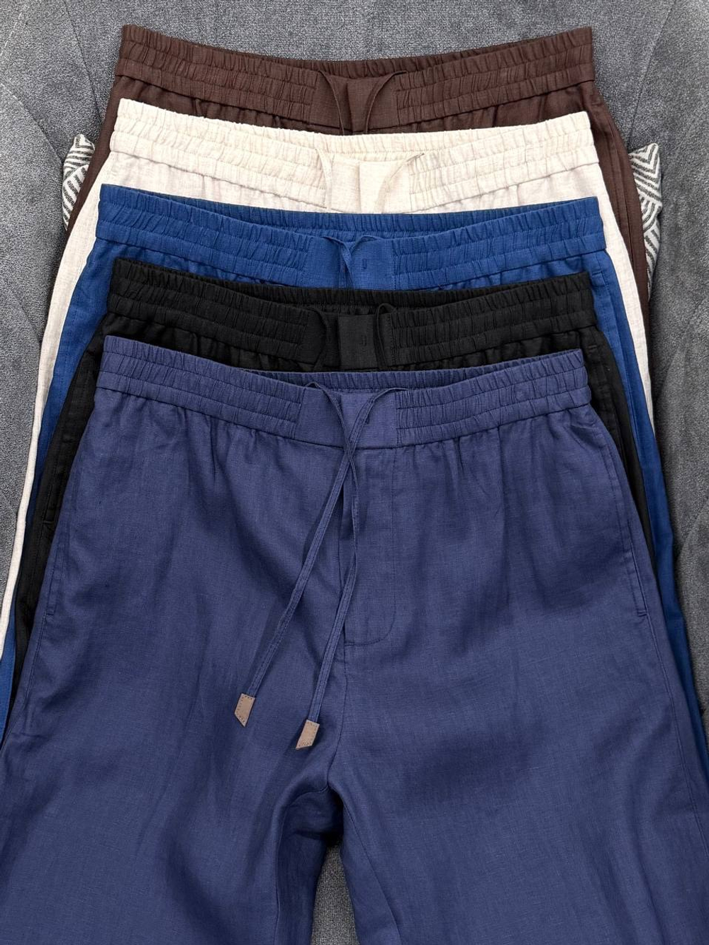 Льняные брюки Zegna