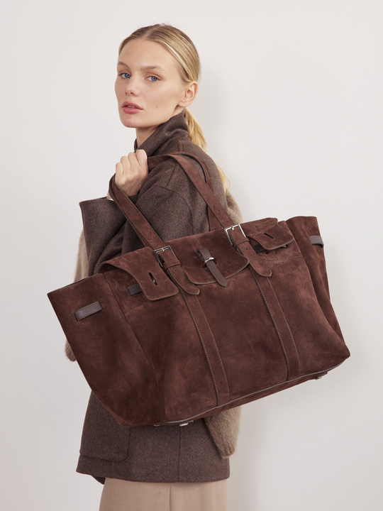 СУМКА «BIG BOOM» ТЕМНЫЙ ШОКОЛАД