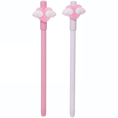 Ручка гелевая, цвет синий «Влюблённое сердце», 2 цвета, 17 см