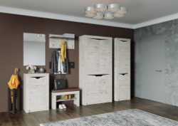 Соренто прихожая Тумба с дверцей и ящиком