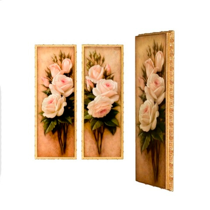 "Розы". Левашов. 36х96 см