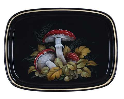 Zhostovo metal tray A12D180526124