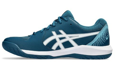 Мужские кроссовки теннисные Asics Gel-Dedicate 8 - restful teal/white