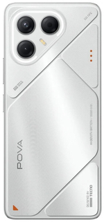 Смартфон TECNO POVA 7 5G 8 ГБ/256 ГБ серебристый