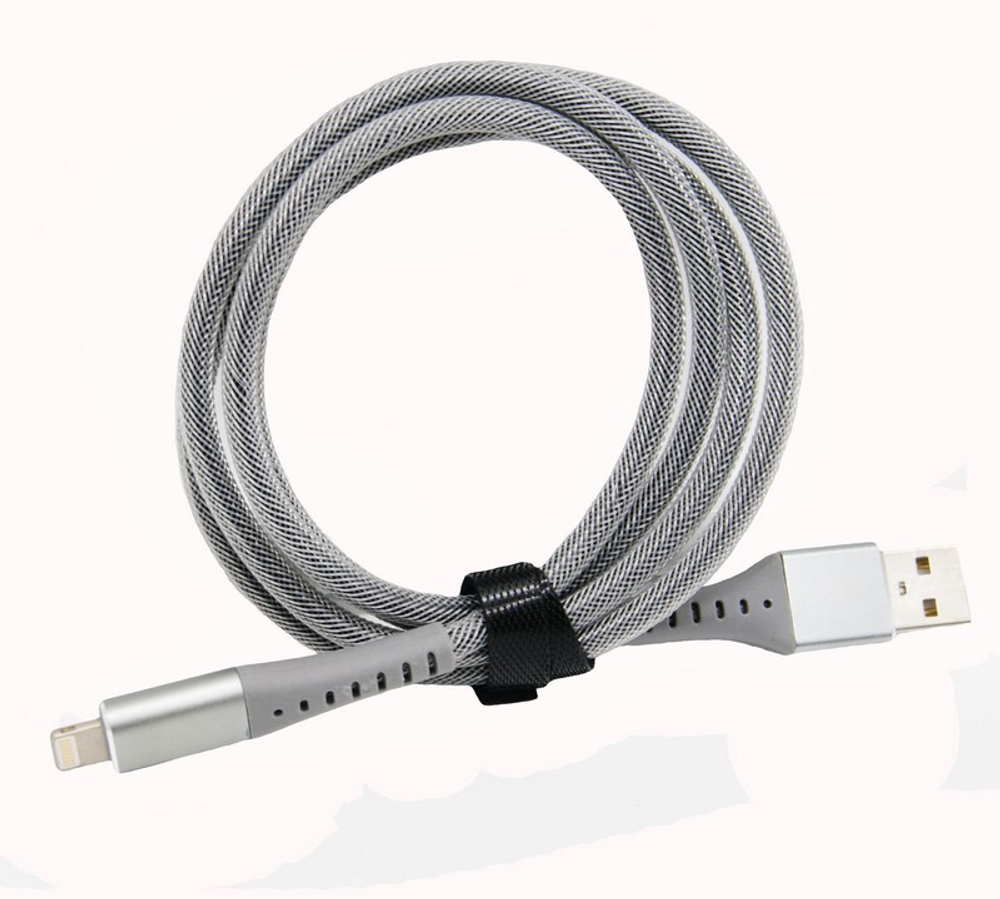 Кабель USB - Lightning A918 (серый) 1м