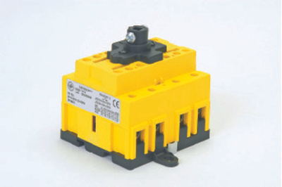 Выключатель нагрузки четырёхполюсн.  с установк.на монтажн.плату на63А