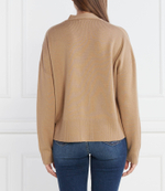 Хлопковый кардиган Liu Jo - коричневый(MF3018 MA09O)