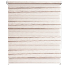 Штора рулонная Уют "Манчестер", с эффектом "день/ночь", полупрозрачная, 50x160см