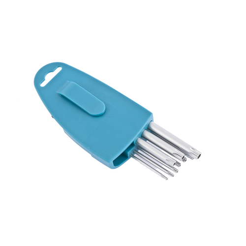 16407 Набор ключей имбусовых TORX-TT, 9 шт: T10-T50, удлинен