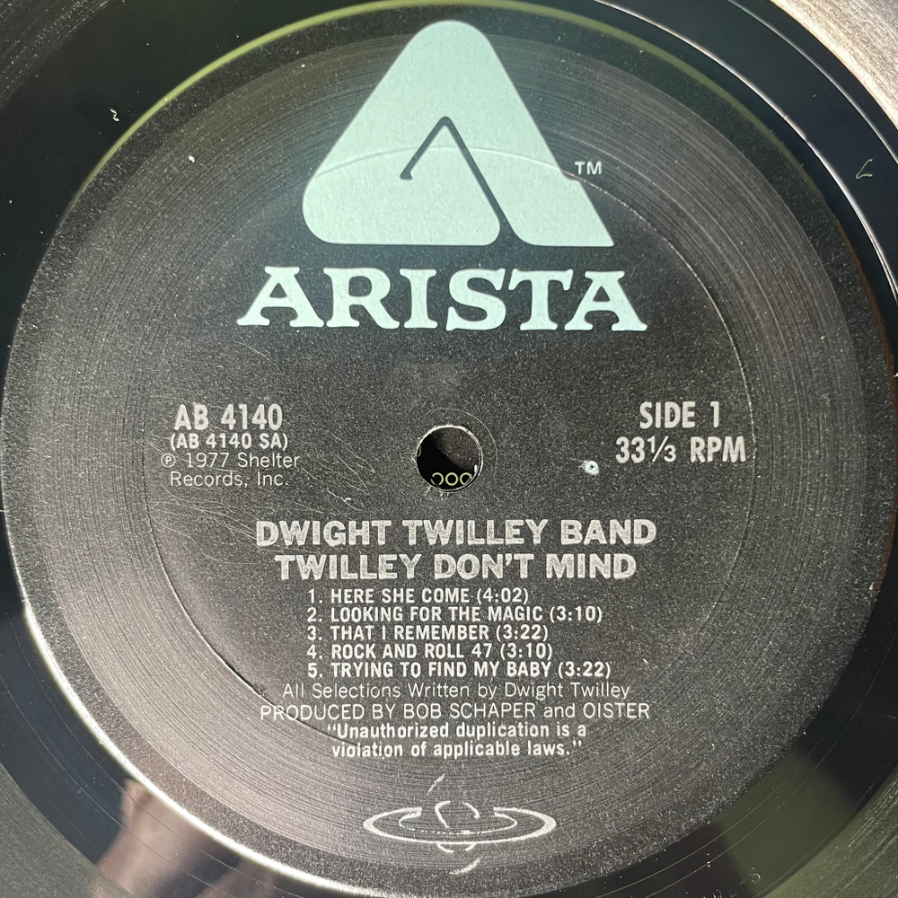 Dwight Twilley Band ‎– Twilley Don't Mind (США 1977г.)