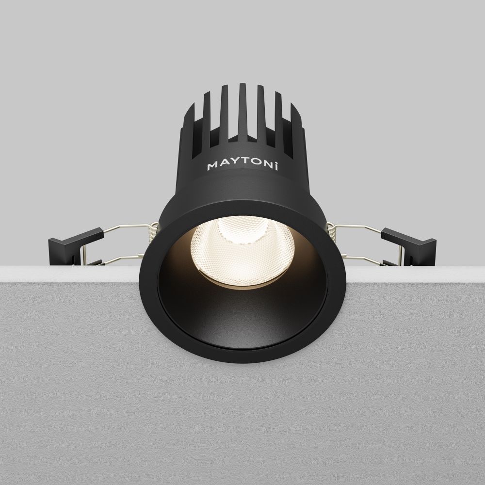 Светильник встраиваемый светодиодный Maytoni   DL117-15W-4K-B