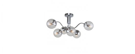Люстра потолочная 6*Е14 4554/6CA хром Candice Lumion