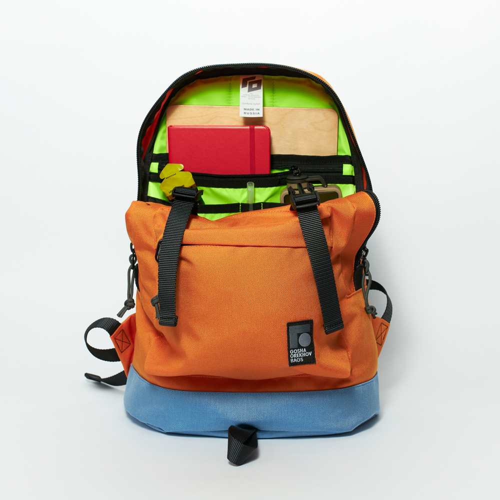 Рюкзак Citypack Color Block морковный