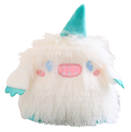 Мягкая игрушка Монстрик Белый