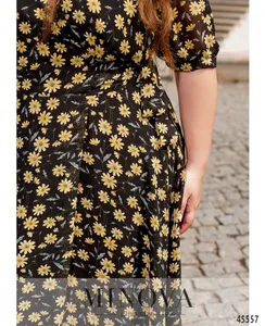 Платье 21-07-черный Minova