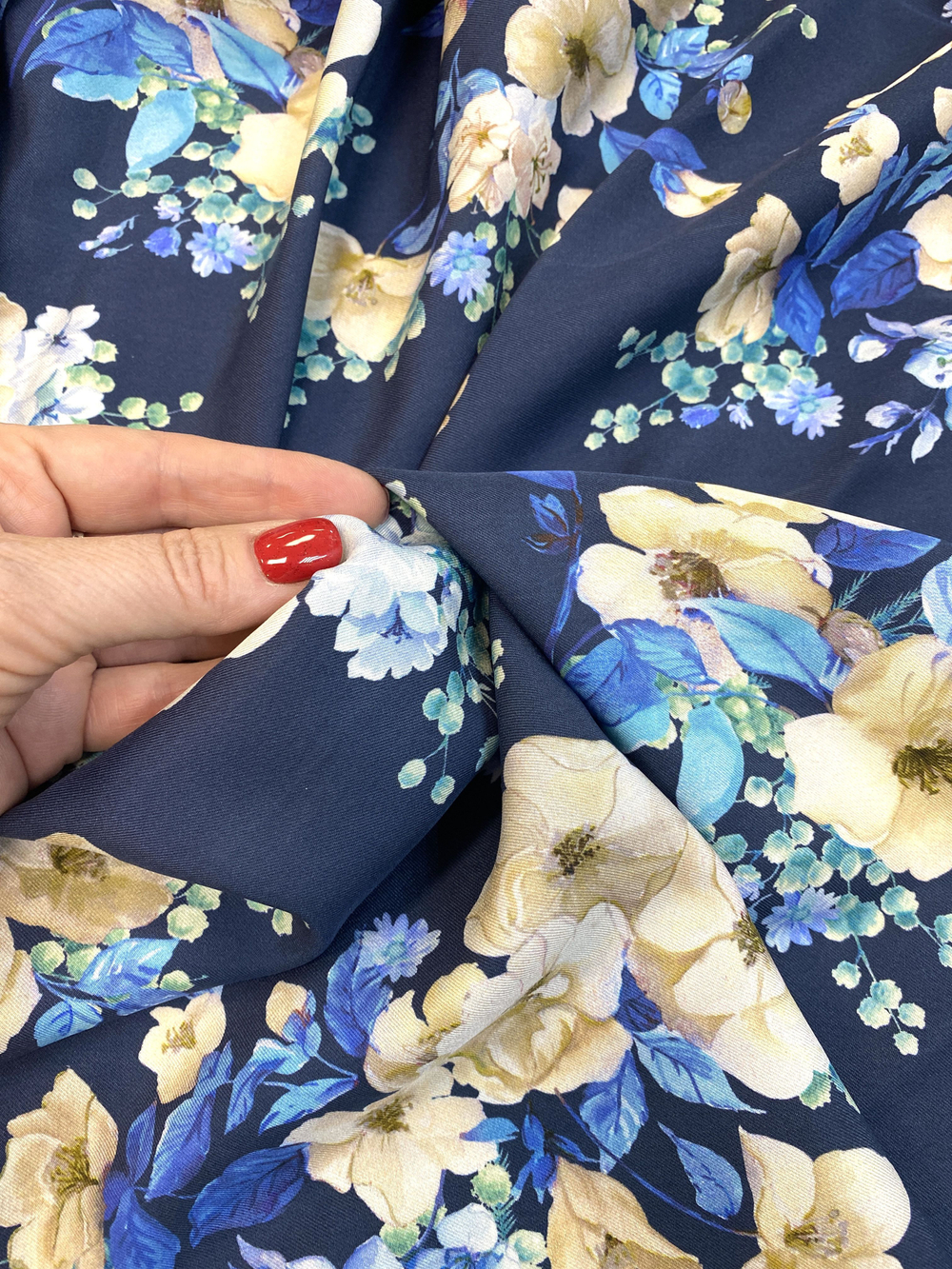 Ткань Кади вискоза Блумарин (Италия) ш-135см цена за 1м