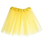 Карнавальный костюм «Волшебство» (юбка, ободок, волшебная палочка), Желтый