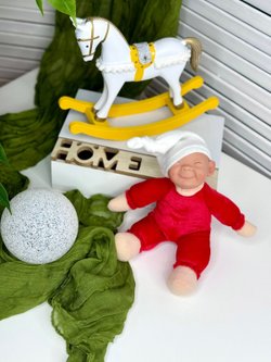 Кукла LAMAGIK мягконабивная 23см Caritas (304U7)