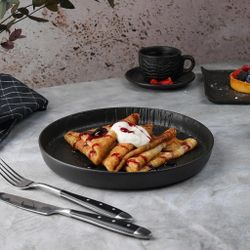 Тарелка с бортом d 23 см h3 см Black Raw Wood P.L. Proff Cuisine [6]