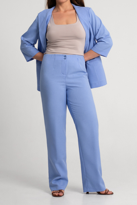 Брюки женские 04Л, сизый #38Сиз0204Л