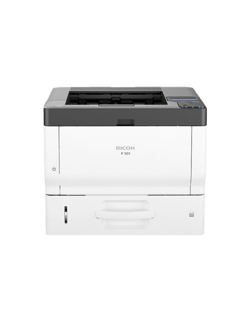 Ricoh P 501 Светодиодный принтер, A4, 2Гб, 43стр/мин, дуплекс, PS3, GigaLAN, старт.картр.6000стр.(418363)