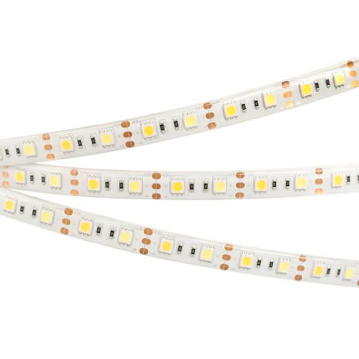 Светодиодная влагозащищенная лента Arlight 14,4W/m 60LED/m 5060SMD теплый/холодный белый 5M RTW-SE-B60-12mm 12V White-MIX 020559(2)