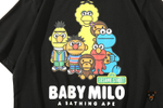 Футболка Bape "Baby Milo x Sesame Street"
