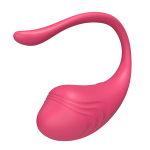 Розовое виброяйцо с управлением через приложение Secwell SW3022