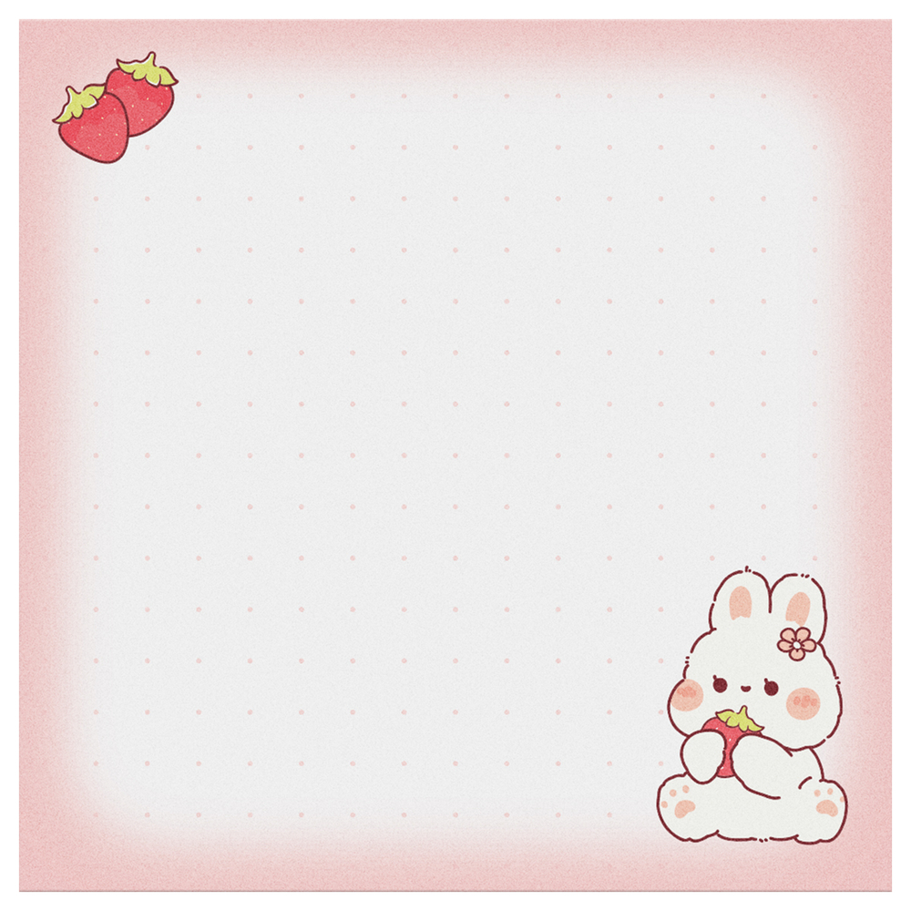 Блок для записей "Sweet mood", 8,5*8,5см, 100л., на склейке, MESHU