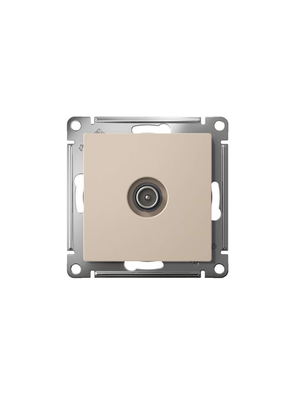 Розетка телевизионная проходная TV AtlasDesign 4дБ механизм песочн. SE ATN001292