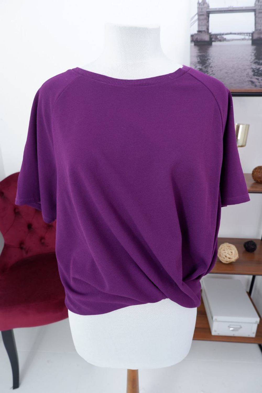 Джемпер Mango с коротким рукавом 46 размер