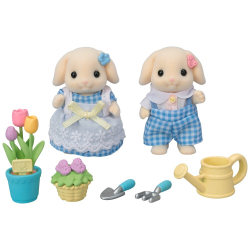 Sylvanian Families - Цветочный набор с фигурками зайчиков 5736 / артикул   5736  / GTIN 5054131057360