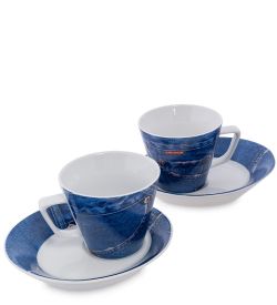 Topchoice TC-05 Чайный набор на две персоны «Джинсовая симфония» (Cafe denim)