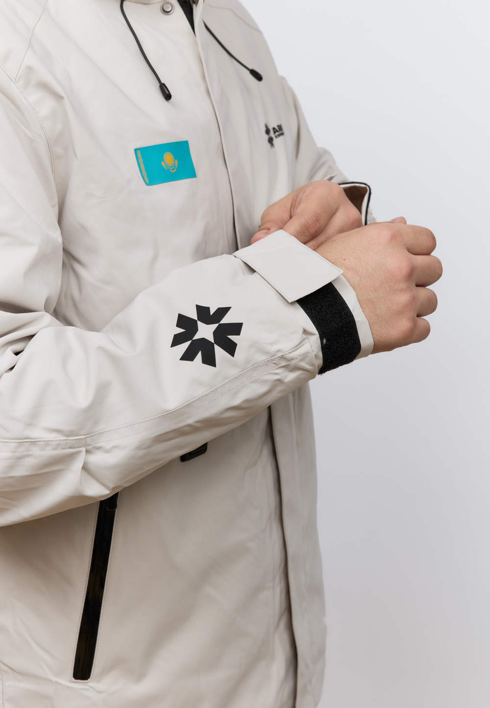 Куртка на флисе ARGYMAQ EXPLORER OFF-WHITE