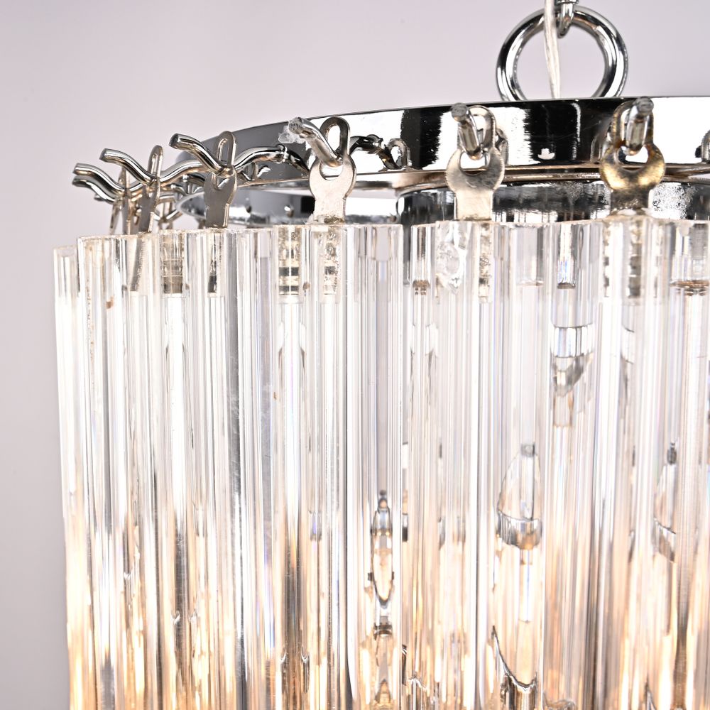 Подвесная Люстра Odeon Chandelier Glass Clear By Imperiumloft