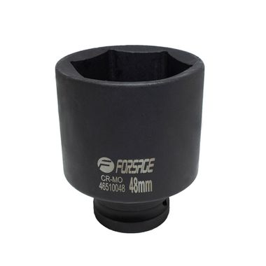 Головка ударная глубокая 48мм 6гр. 3/4'' Forsage F-46510048