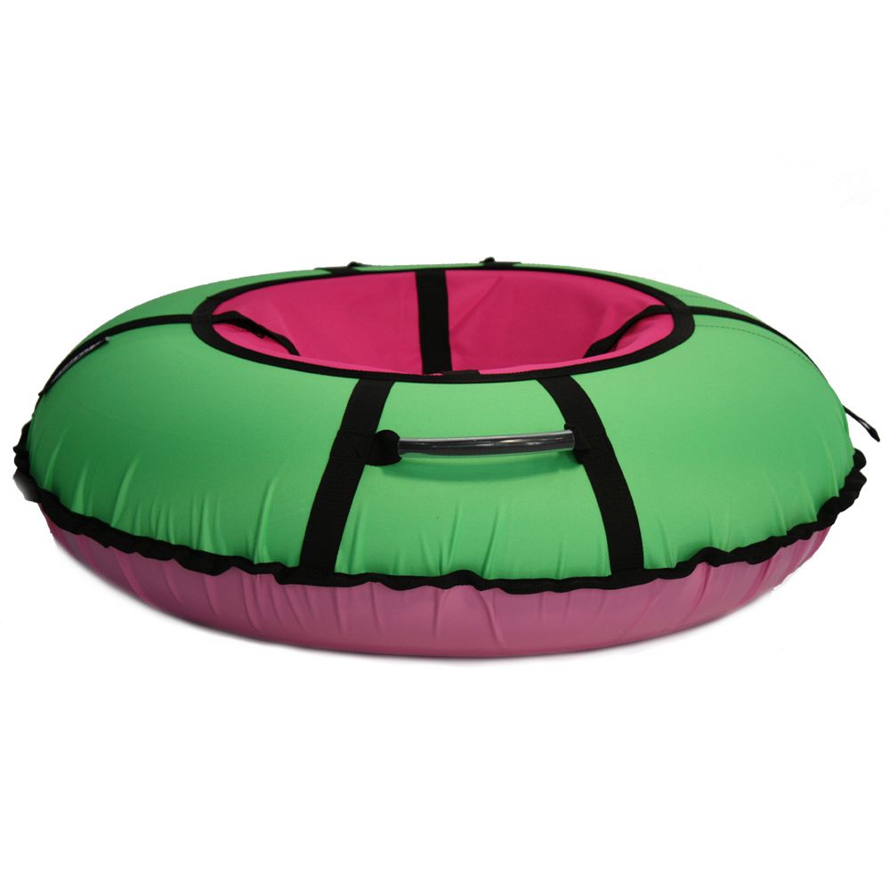 Тюбинг Hubster Ринг Хайп салатовый-розовый
